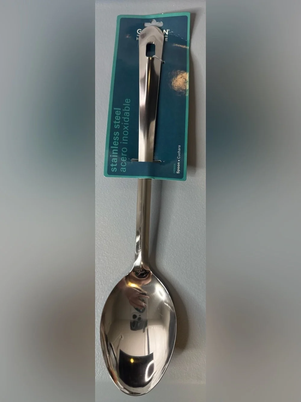 Gibson Stainless Steel Serving Spoon  cooking utensil - Silver
